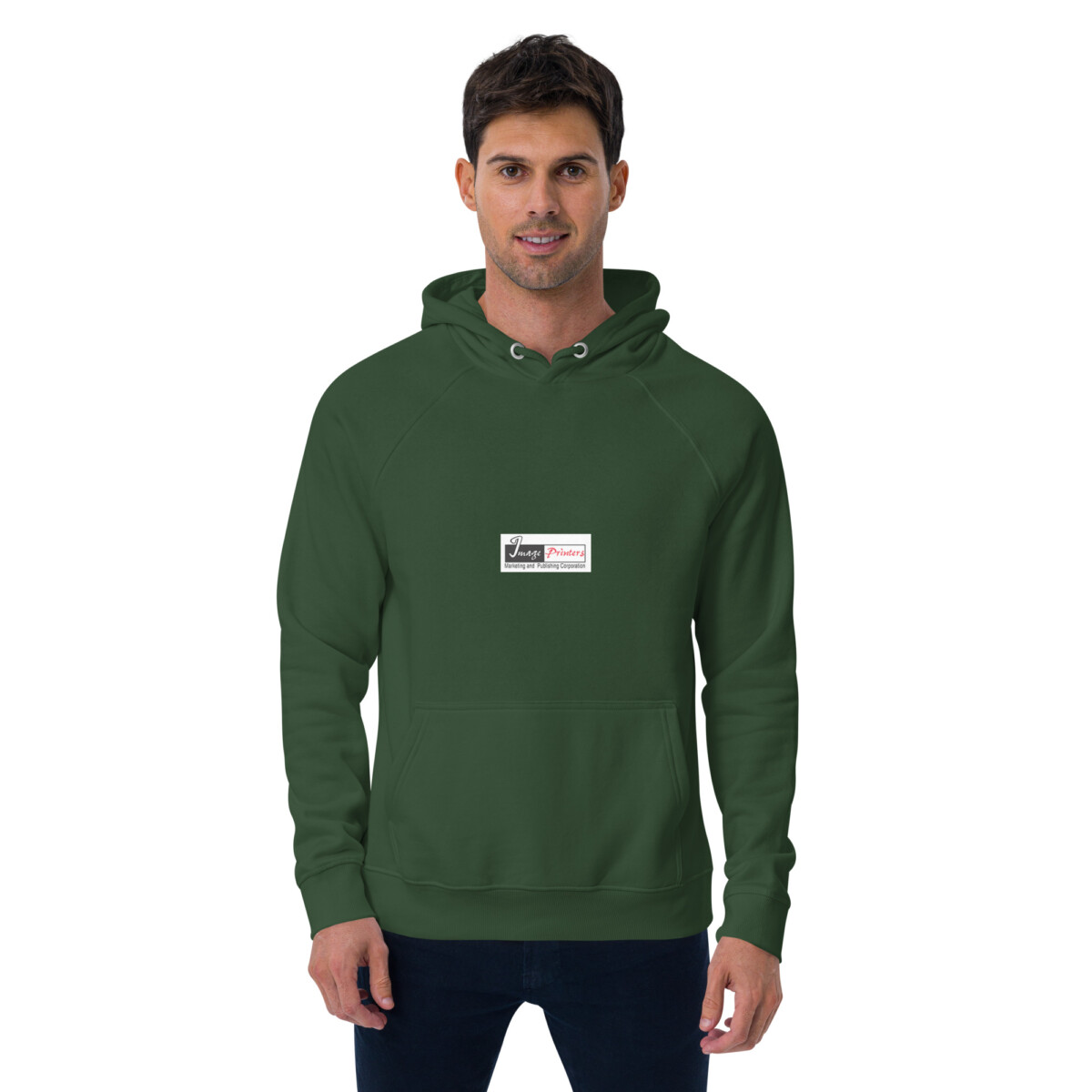 Unisex eco raglan hoodie - Image 10