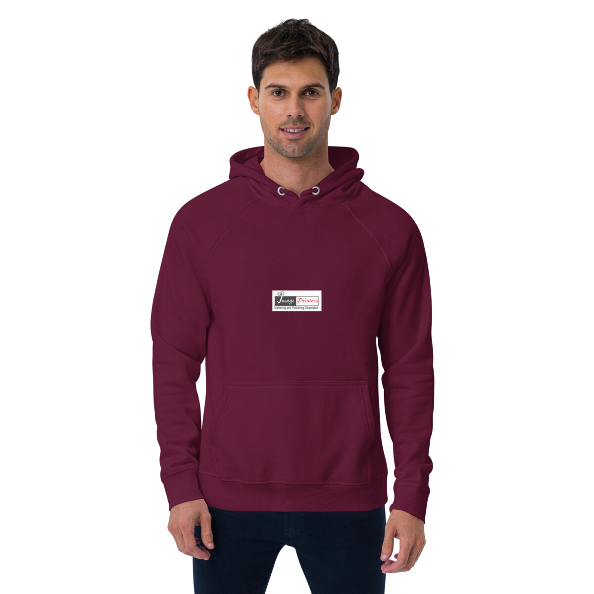 Unisex eco raglan hoodie - Image 4