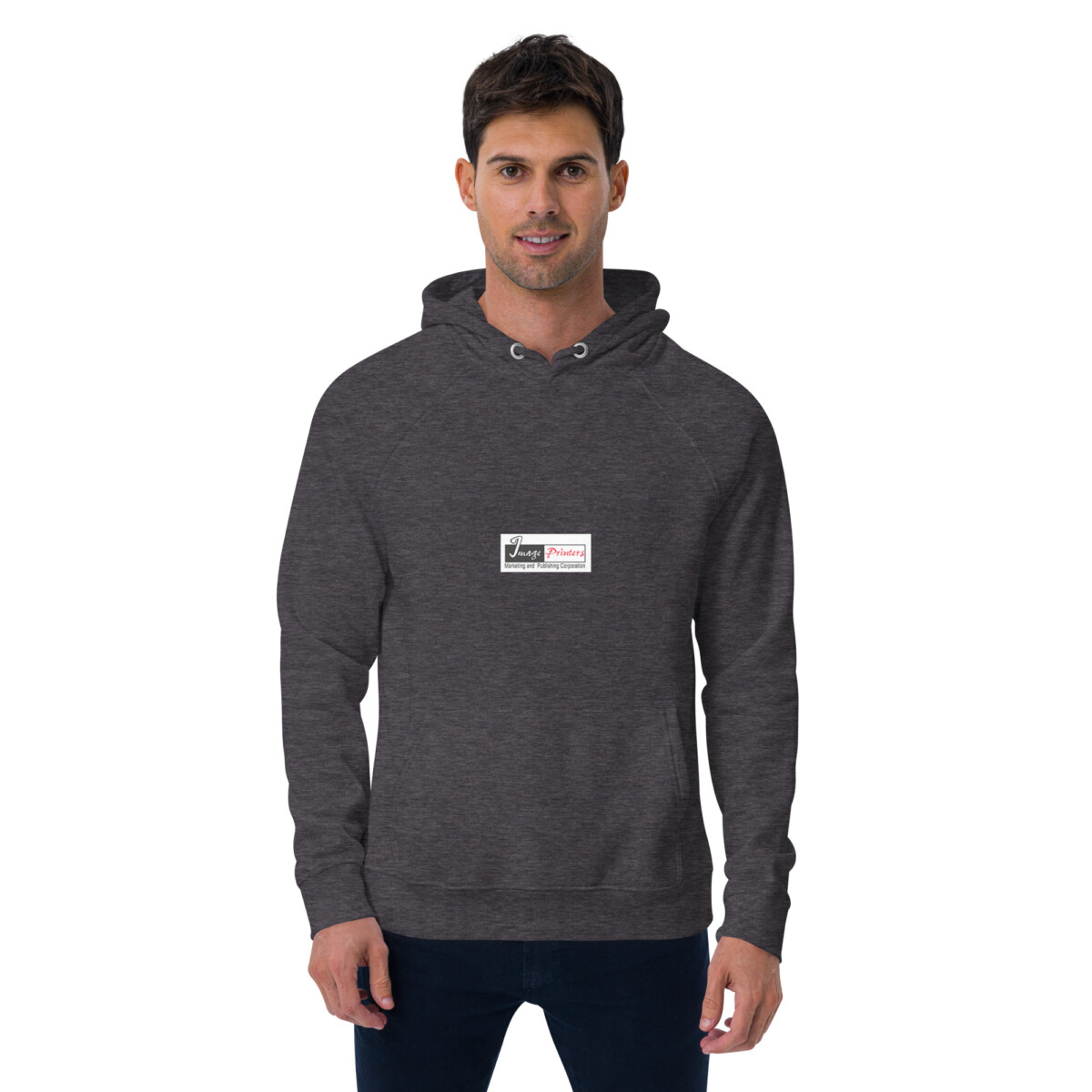 Unisex eco raglan hoodie - Image 7