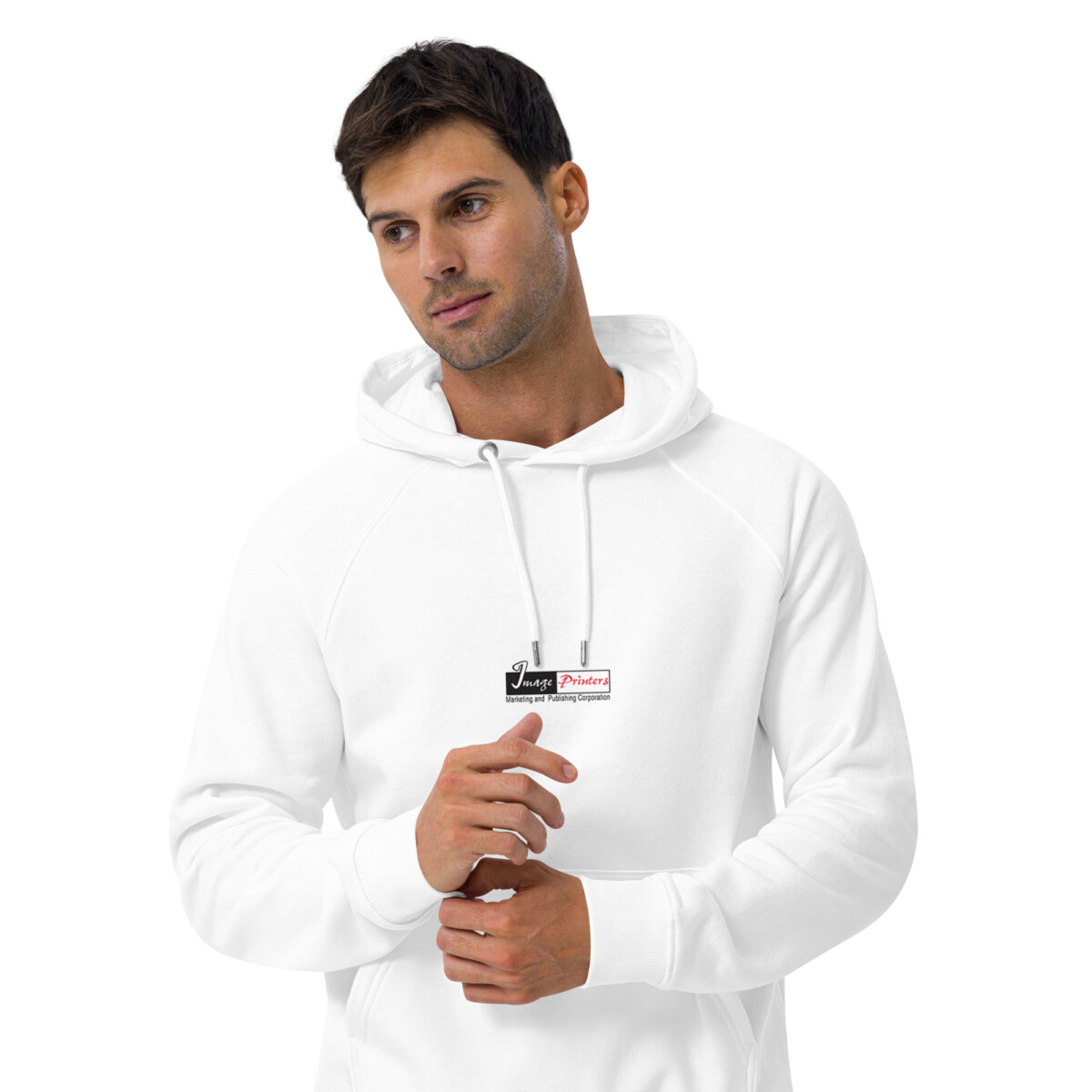 Unisex eco raglan hoodie - Image 18