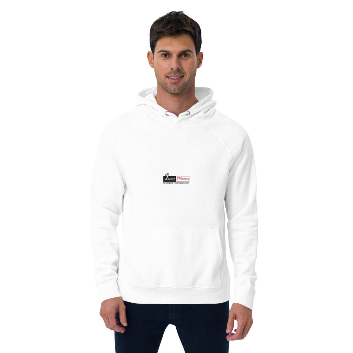Unisex eco raglan hoodie - Image 16