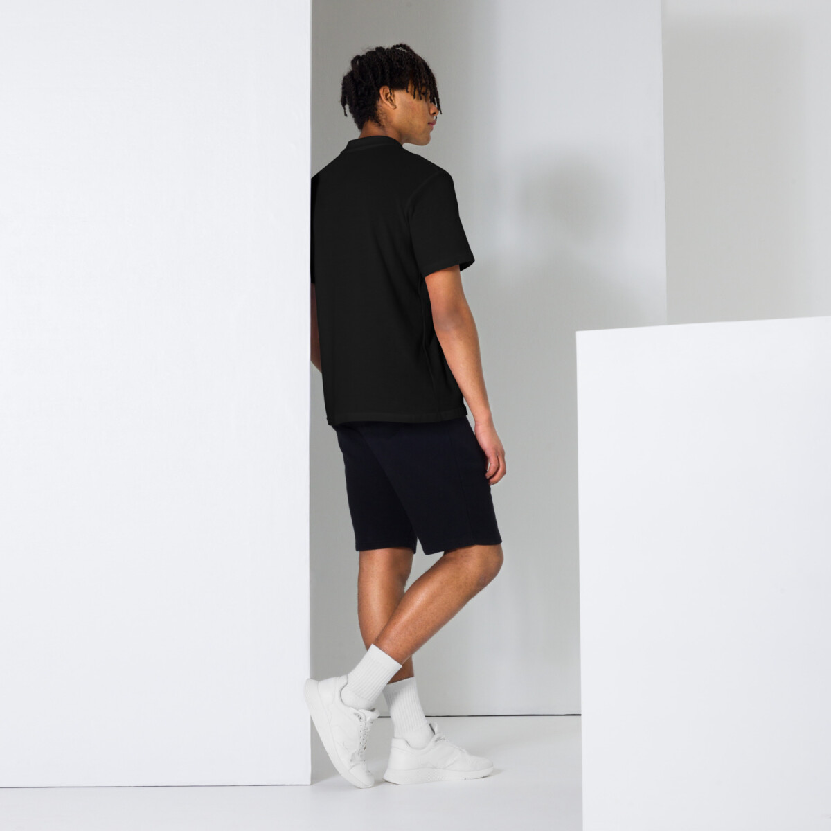 Unisex pique polo shirt - Image 3